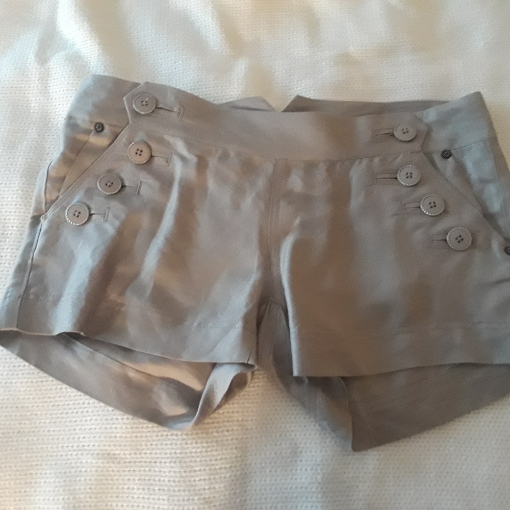 Tan dress shorts
